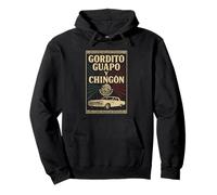 Gordito Guapo y Chingón - Divertido Gráfico del Orgullo Latino Sudadera con Capucha