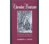 Gordon A. Craig Theodor Fontane (Tapa dura)