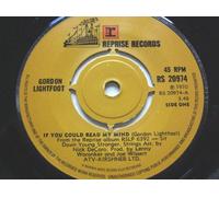 Gordon Lightfoot If You Could Read My Mind/Poor Little Allison 7" Reprise RS20974 EX 1970