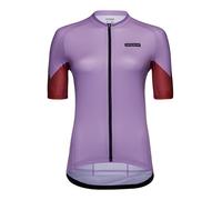 Gore Bike Wear Maillot de mujer Spirit Triangles Gorewear. Morado / Rojo XS