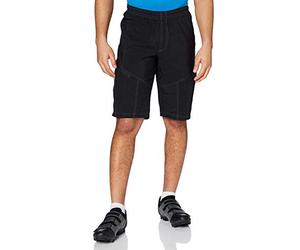 Gore Bike Wear Pantalones por la Rodilla 2 en 1, Hombre, Badana, Gore Selected Fabrics, Talla M, Negro, TGBWSH