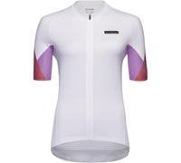 Gore Bike Wear Maillot de mujer Spirit Triangles Gorewear. Blanco / Rojo M