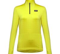 GORE WEAR 1/4 Cremallera Térmica Everyday Mujer, Neon Yellow, XXS
