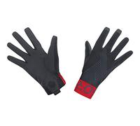 GORE WEAR C7 Pro Unisex Guantes, 9, Negro/Rojo
