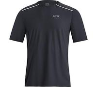 GORE WEAR Camiseta de manga corta de running Contest para hombre, S, Negro