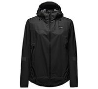 GORE WEAR Chaqueta de ciclismo Lupra para mujer, Negro -, 0-2