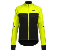 GORE WEAR Chaqueta Phantom para mujer, GORE-TEX INFINIUM, 36, Negro/Neon Yellow (Amarillo neón)