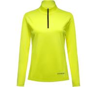 GORE WEAR Everyday Mid Camiseta con Cremallera 1/4 para Mujer, Prenda Versátil de Capa Intermedia, para Tiempo Fresco, Corte Cómodo