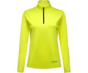 GORE WEAR Everyday Mid Camiseta con Cremallera 1/4 para Mujer, Prenda Versátil de Capa Intermedia, para Tiempo Fresco, Corte Cómodo