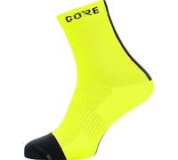 Gore Wear GORE M Calcetines medianos Calcetines medianos, Unisex adulto, Neon Yellow/Black, 38-40