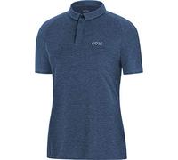 GORE WEAR Gore M Mujer Signature Camiseta Camiseta, Mujer, Deep Water Blue, 34