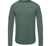 GORE WEAR GOREWEAR Contest 2.0 - Camiseta de manga larga para hombre, color verde