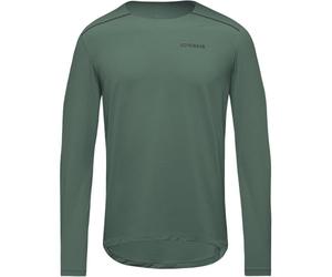 GORE WEAR GOREWEAR Contest 2.0 - Camiseta de manga larga para hombre, color verde