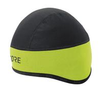 GOREWEAR Gorra Helmet C3 GORE® WINDSTOPPER®, Neon Yellow/Black, 54-58