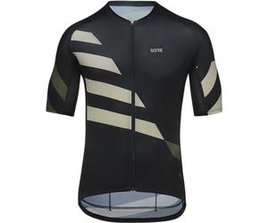 GORE WEAR Maillot transpirable de ciclismo para hombre, Spirit Signal Chaos, Transporte rápido de la humedad, Estampado exclusivo, Maillot de ciclismo de manga corta