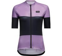 GORE WEAR Maillot transpirable de ciclismo para mujer, Spirit Stripes, Transporte rápido de la humedad, Estampado exclusivo, Maillot de ciclismo de manga corta