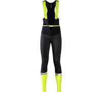 GORE WEAR Mallas Ability Thermo Bib Tights+, GORE-TEX INFINIUM, 36, Negro/Neon Yellow (Amarillo neón)