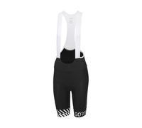 GORE Wear Swiftride Optical Bib Shorts Pantalones cortos con tirantes para mujer negro S