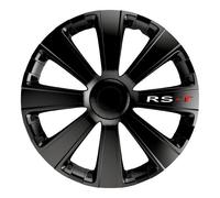 GORECKI 2211182 - Juego Tapacubos RS de T 15 Pulgadas, Black