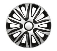 GORECKI 2211191 - Juego Tapacubos Nardo Silver Black 14 Pulgadas