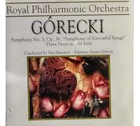 Gorecki - Symphony 3 / Three Pieces in Old Style