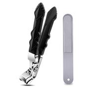 Goredny Orthoclip Nail Clippers, Orthoclip Toe Nail Clippers, Heavy Duty Ingrown Toenail Clippers, with Bend-Type Large-Mouth, Splash-Proof Storage Box Design (SETB)