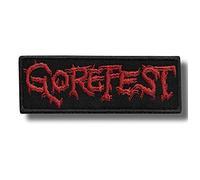 Gorefest Parche bordado para planchar