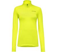 GOREWEAR 1/4-Cremallera Térmica Training Mujer, Neon Yellow, M