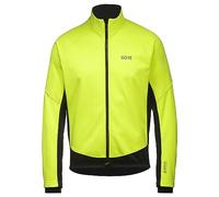 GOREWEAR C3 Chaqueta Térmica Gore-Tex Infinium para Hombre, Chaqueta de Ciclismo Softshell Cortavientos con Forro Polar para Días Fríos