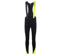 GOREWEAR Culote con tirantes+ C5 Thermo, Black / Neon Yellow, L