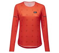 GOREWEAR Camiseta Manga Larga Contest Mujer, Fireball, 40