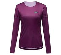 GOREWEAR Camiseta Manga Larga Contest Mujer, Process Purple, 36
