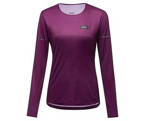 GOREWEAR Camiseta Manga Larga Contest Mujer, Process Purple, 40