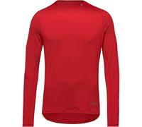GOREWEAR Camiseta Manga Larga Everyday Hombre, Lab Red, M