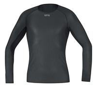 GOREWEAR Camiseta manga larga M GORE® WINDSTOPPER® Base Layer, Black, S