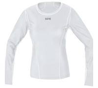 GOREWEAR Camiseta manga larga M WINDSTOPPER Base Layer Mujer, Light Grey / White, 36