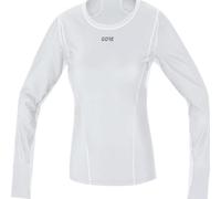 GOREWEAR Camiseta manga larga M Mujer GORE® WINDSTOPPER® Base Layer Thermo, Light Grey/White, 38