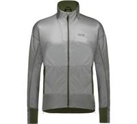 GOREWEAR Chaqueta Drive Hombre, Lab Gray / Utility Green, M