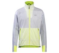 GOREWEAR Chaqueta Drive Hombre, White/Neon Yellow, L