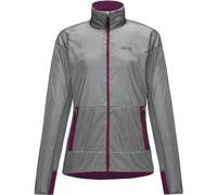 GOREWEAR Chaqueta Drive Mujer, Lab Gray / Process Purple, 40