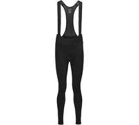 GOREWEAR Culote con Tirantes+ SWIFTRIDE Thermo Hombre, Black/Neon Yellow, XL