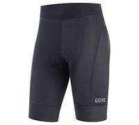 GOREWEAR Culote corto sin tirantes+ C3 Mujer, Black, 38