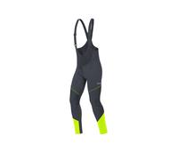 GOREWEAR Culote de ciclismo para hombre C3 GORE® WINDSTOPPER® negro | L