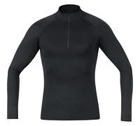 GOREWEAR M Camiseta Interior con Cuello Alto para Hombre, Prenda Interior Térmica Cálida con Cremallera, Corte Ceñido