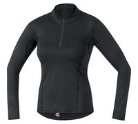 GOREWEAR M Camiseta Interior con Cuello Alto para Mujer, Prenda Interior Térmica Cálida con Cremallera, Corte Ceñido