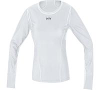 GOREWEAR Camiseta manga larga M Mujer GORE® WINDSTOPPER® Base Layer Thermo, Light Grey/White, 36