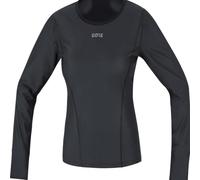 GOREWEAR Camiseta manga larga M Mujer WINDSTOPPER Base Layer Thermo, Black, 36