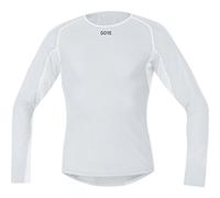 GOREWEAR Camiseta manga larga M WINDSTOPPER Base Layer Thermo Hombre, Light Grey / White, XXL