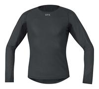 GOREWEAR Camiseta manga larga M WINDSTOPPER Base Layer Thermo Hombre, Black, M