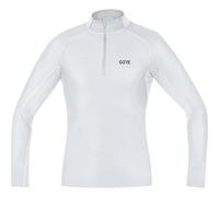GOREWEAR Camiseta cuello M GORE® WINDSTOPPER® Base Layer Thermo, Light Grey/White, L